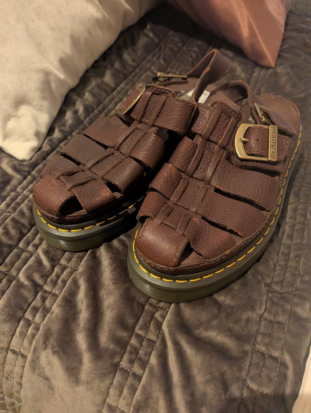 Dr Martens Leather Fisherman Sandal
